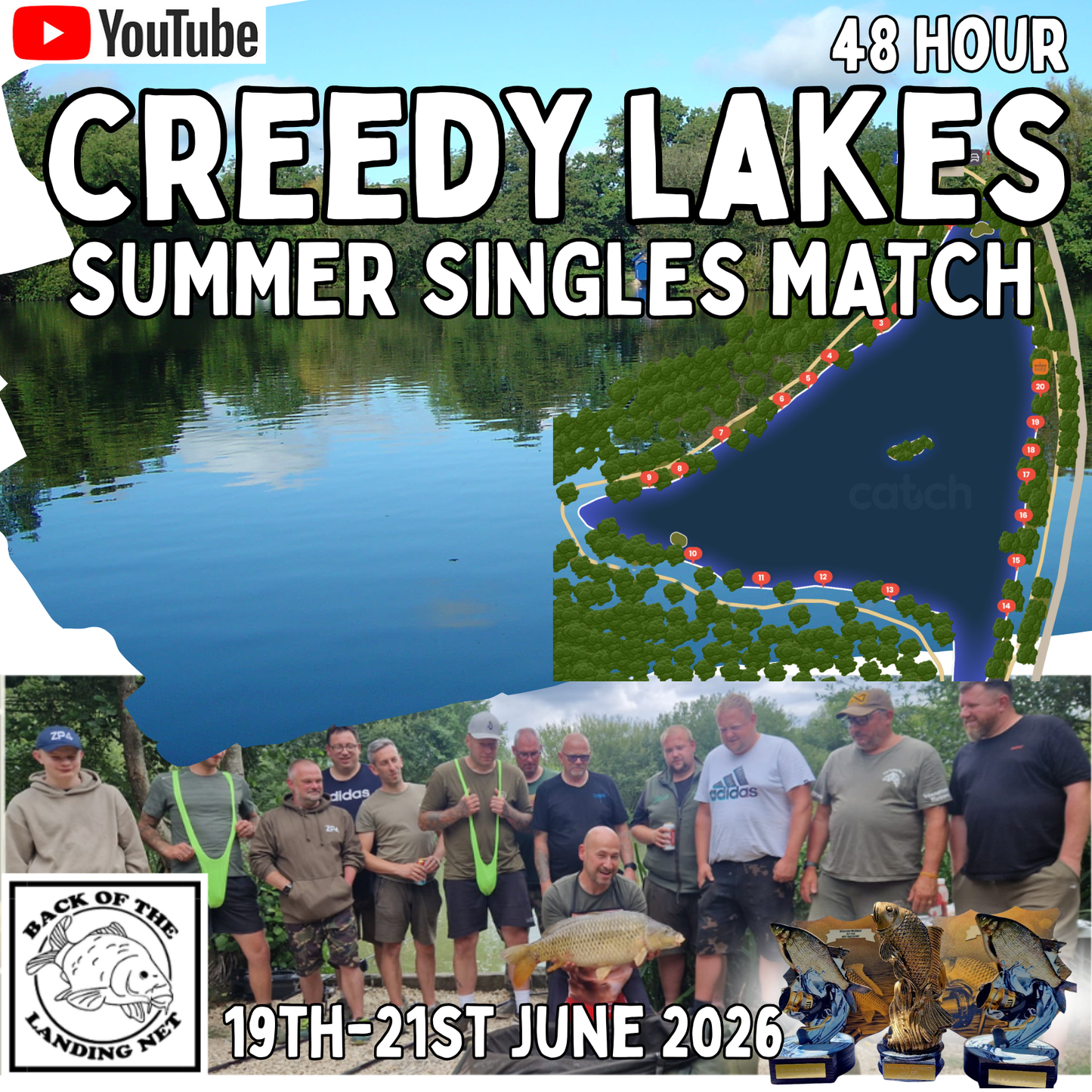 Summer Singles Social - Creedy Lakes June 2026